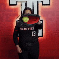 Victoria Valdez GIF by Texas Tech Softball