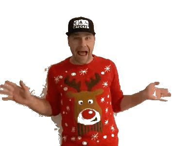 Merry Christmas Sticker by Hendrik