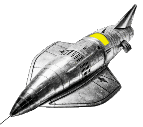 Rocket Sticker by NFAinc