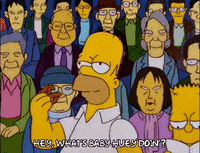 throwing homer simpson GIF