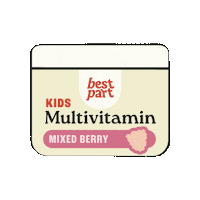 BestPartKids food nutrition supplements multivitamin Sticker