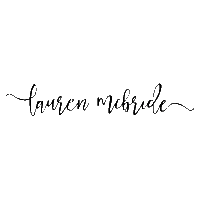 blogsavvy lmb laurenmcbride laurenmcbrideblog lauren mcbride Sticker