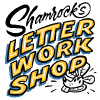 Shamrockletterworkshop01 Sticker by shamrock-amsterdam