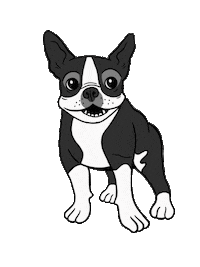 SimpsonsPrinting dog puppy stickers paper Sticker