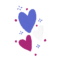 thehelloday love happy heart friends Sticker