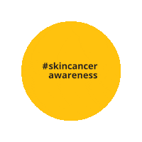 Skin Care Cancer Awareness Sticker by Spot The Dot