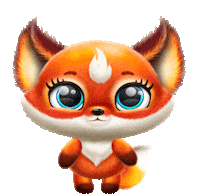 Fox Love Sticker by TutoTOONS