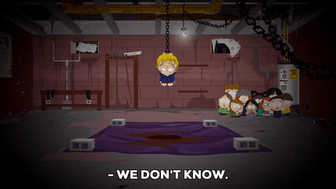 scared prisoner GIF by South Park 