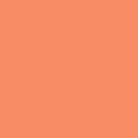 Digital art gif. Animation of two green, purple, and yellow speech bubbles with text inside that reads, "Shout out to my sponsor," against an orange background.