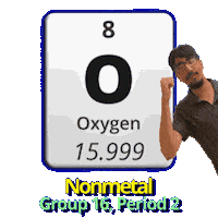 O Oxygen Sticker