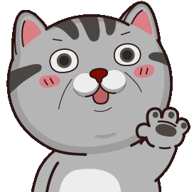 Cat Stop Sticker by VITA VITA ‧ 塔仔不正經
