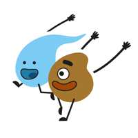 Cartoon Poo Sticker by Pampers France
