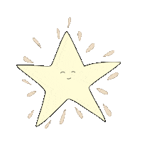 unbrindemaman baby star yellow joy Sticker