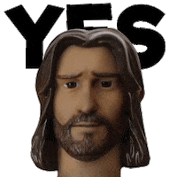 sticker jesus