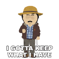 Randy Marsh Keep Sticker by South Park