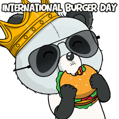 Hungry Nom Nom Sticker by PandaPals