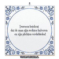 Humor Wijsheid Sticker by Tegelspreuken.nl