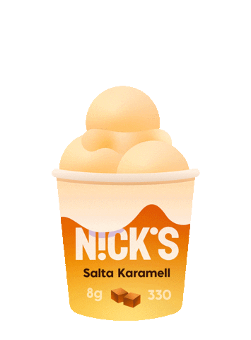 Ice Cream Heart Sticker by N!CK'S Ice Creams