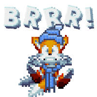 Snow Freezing Sticker by Sonic the Hedgehog