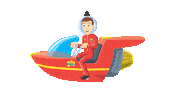 Travel Spaceship Sticker by The Wiggles