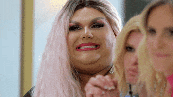React Carla GIF by Celebrity Apprentice Australia