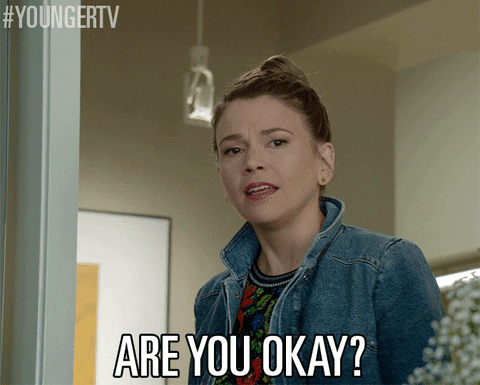 Are You Okay Tv Land GIF by YoungerTV