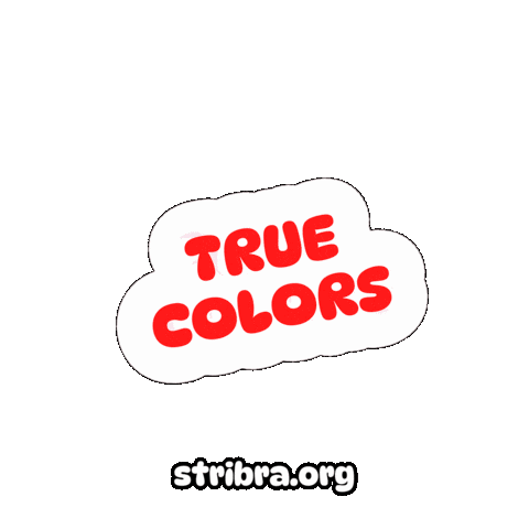 True Colors Sparkle Sticker by stribra