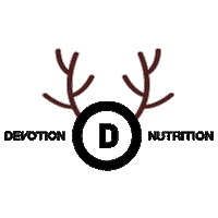 Christmas Reindeer Sticker by Devotion Nutrition