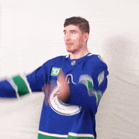 Pump Up Sport GIF by Vancouver Canucks