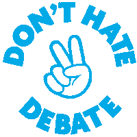 Hand Love Sticker by National Speech & Debate Association