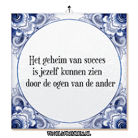 Succes Trots Sticker by Tegelspreuken.nl