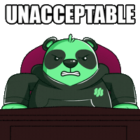 Unacceptable Behavior Im Mad Sticker by SuperVerse