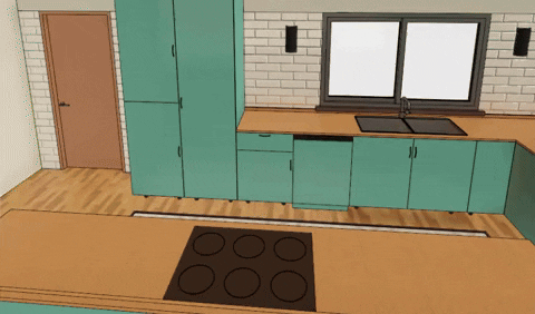 RevitPros giphyupload kitchen architecture interior design GIF