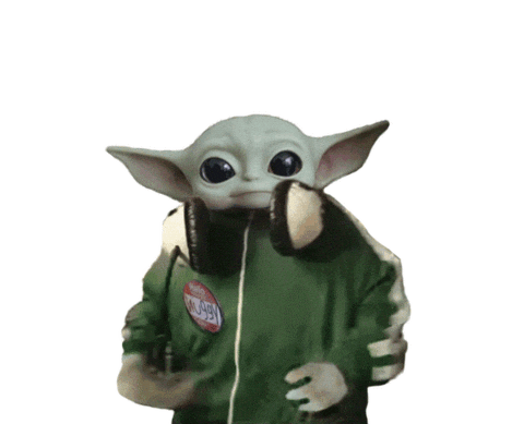 Star Wars Party Sticker