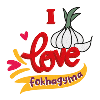 retrolangos food magyar hungary hungarian Sticker