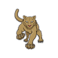 Cougars Grit Sticker by Mid-State Technical College