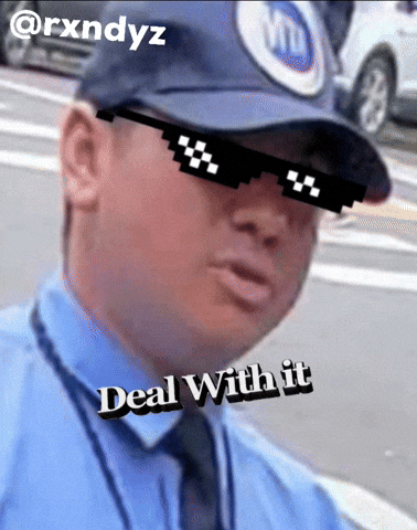 Pacboy99 cool glasses dealwithit mta GIF