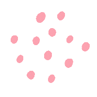 Pink Dots Sticker by hairplususa
