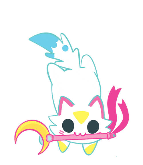 Kitten Kleptocats Sticker by HyperBeard