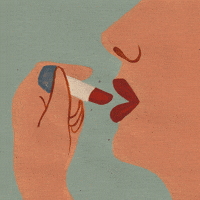 Animation Makeup GIF