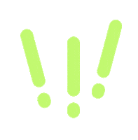 cleanbar green local warning announcement Sticker