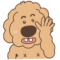 Dog Hello Sticker