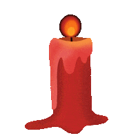 ISOGANDDINI coco day of the dead dia de los muertos vela Sticker