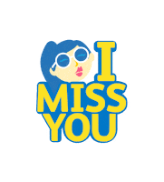 miss you love Sticker by Cebu Pacific Air