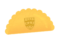 Plymouth University Pasty Sticker by University of Plymouth
