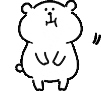 Kumao Eat Sticker by yoyoyon