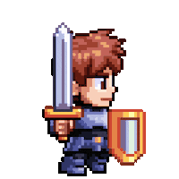 Pixel 8Bit Sticker by Dumativa