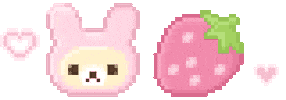 Pixel Hearts Sticker