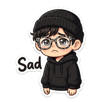 Emoji Glasses Sticker by Benny Eleven