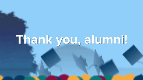 UniversityOfLynchburg giphygifmaker thank you thanks alumni GIF